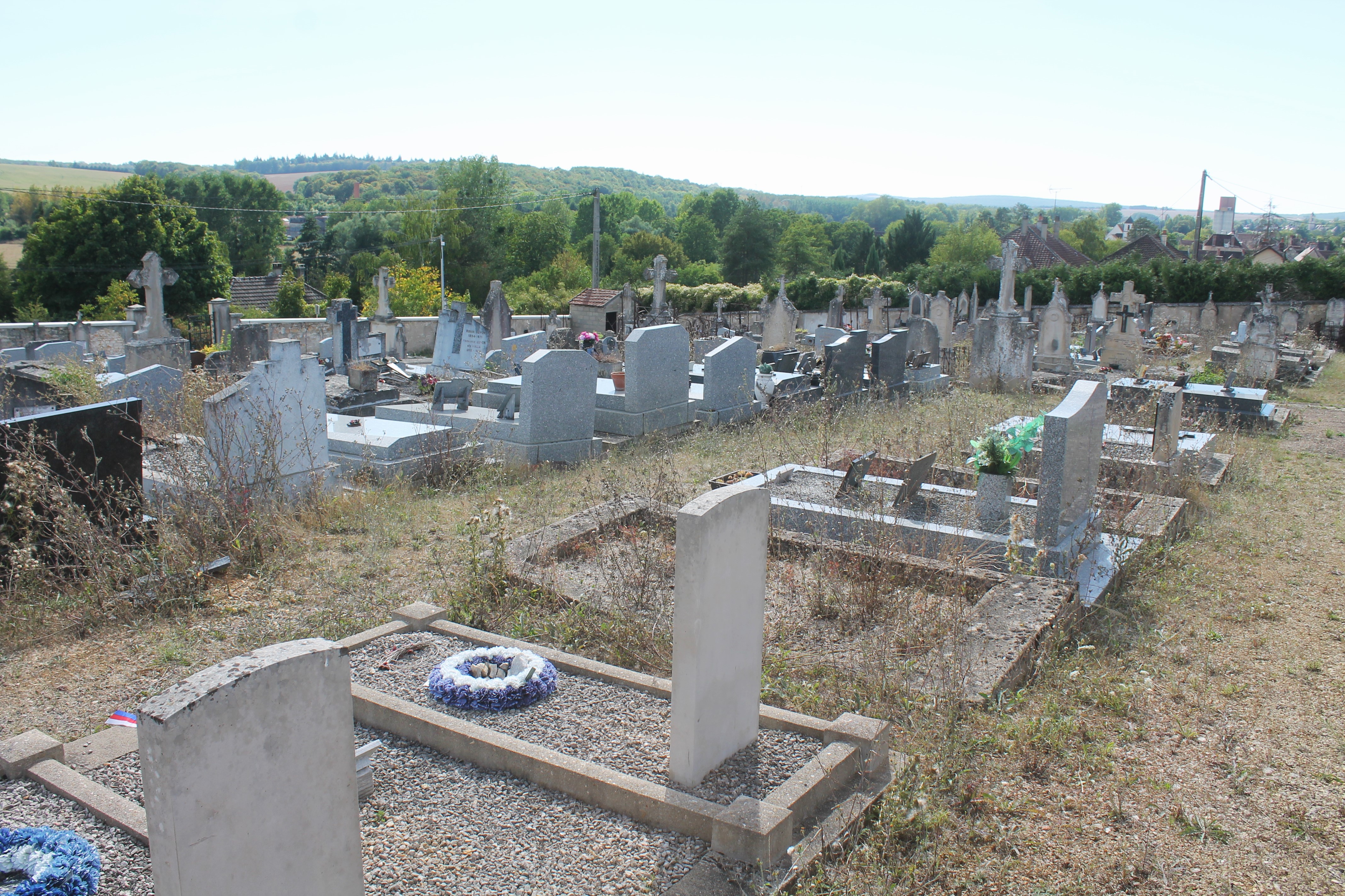 View of Crain from the graves (from Nicholas Vincent)