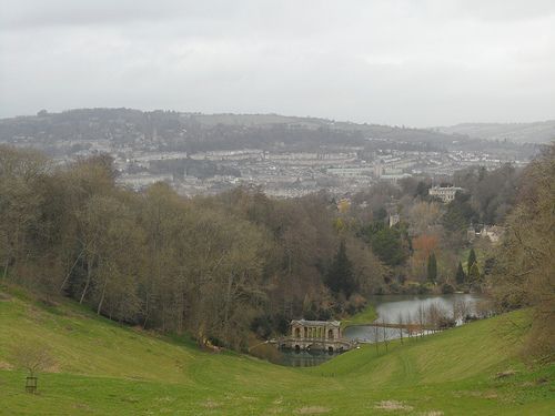 Admiralty 4 Somerset View of Bath from Prior Park