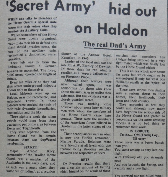 Dawlish Gazette 24 Sept 1977