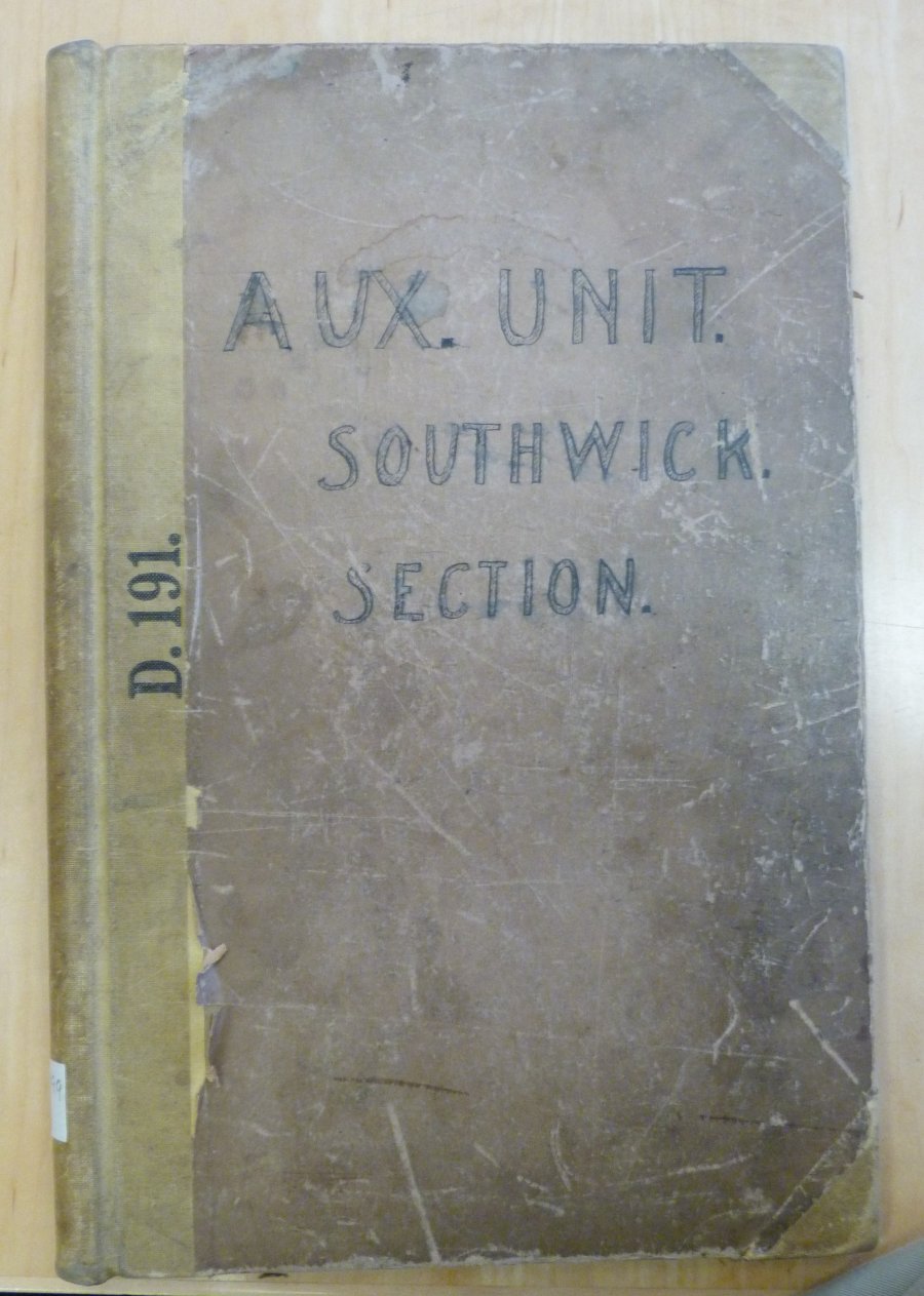 Southwick Patrol Diary cover