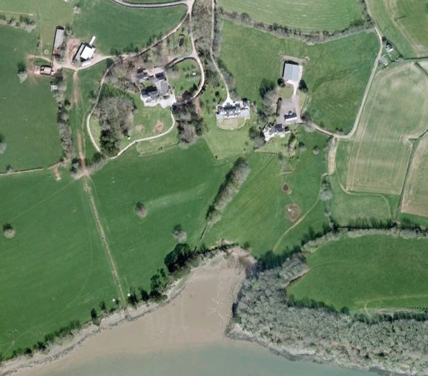 Aerial view of the Estate