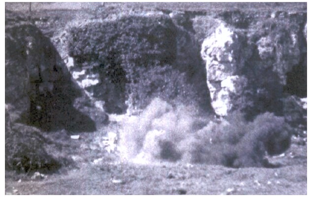 Hampton Rocks explosives training (from Harry Banham)