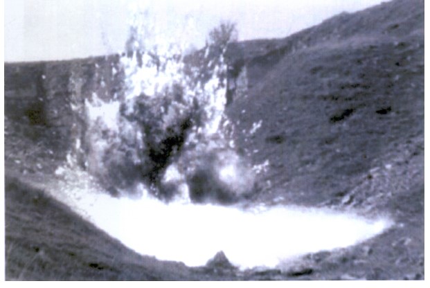 Hampton Rocks explosives training (from Harry Banham)