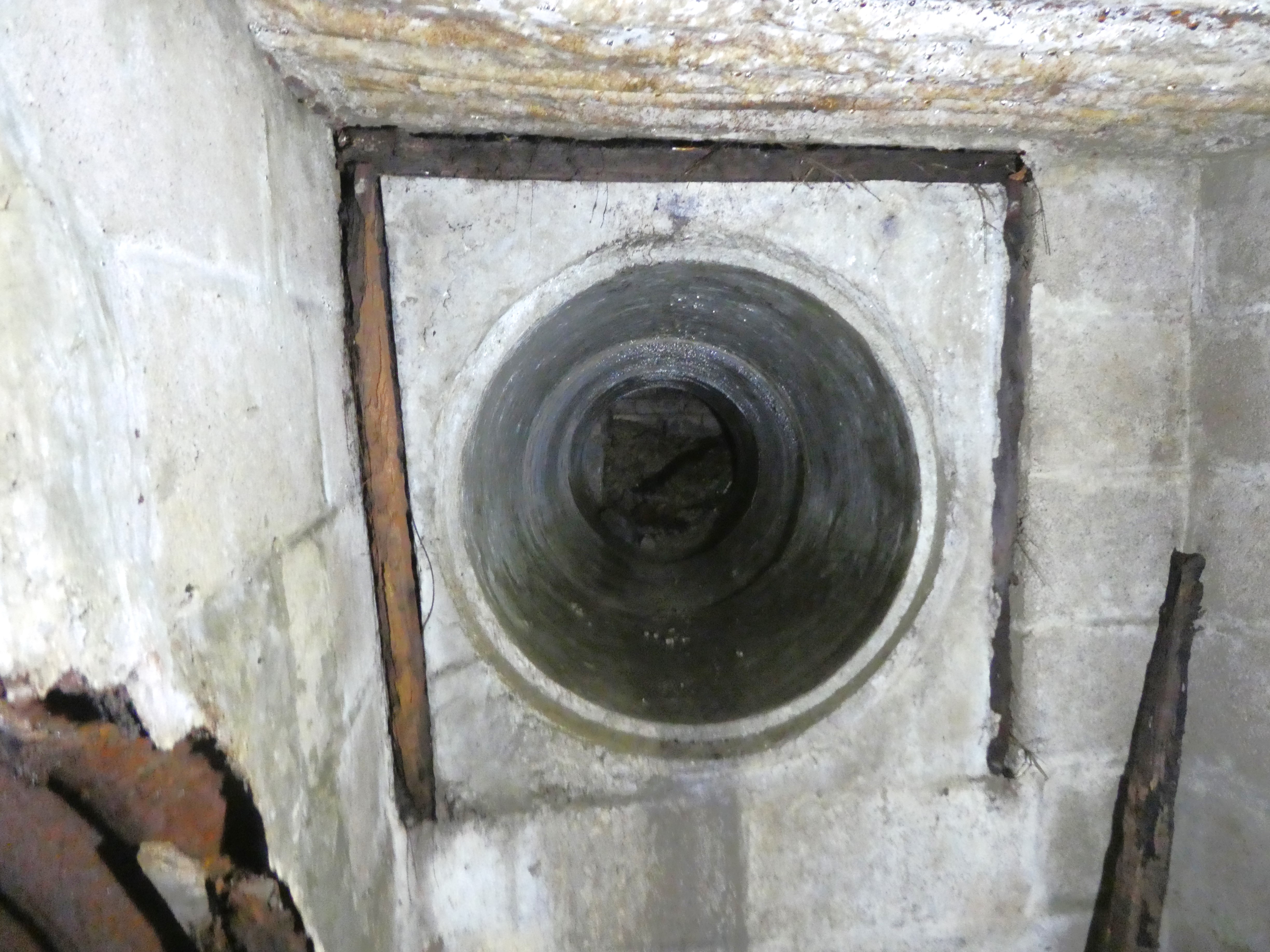 Marksbury escape tunnel with batten