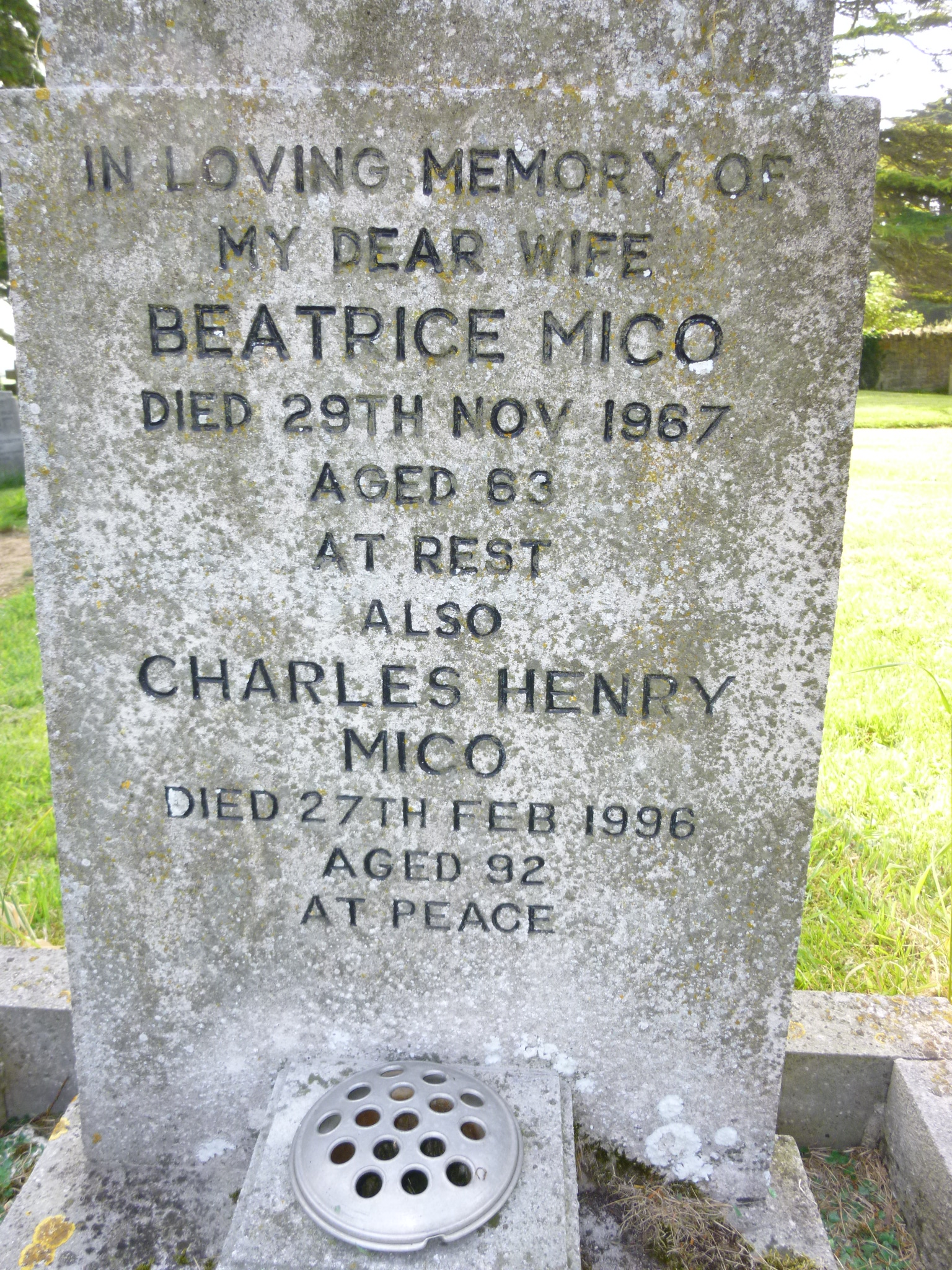 Charles Mico Memorial