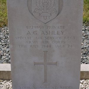 Alan G Ashley grave