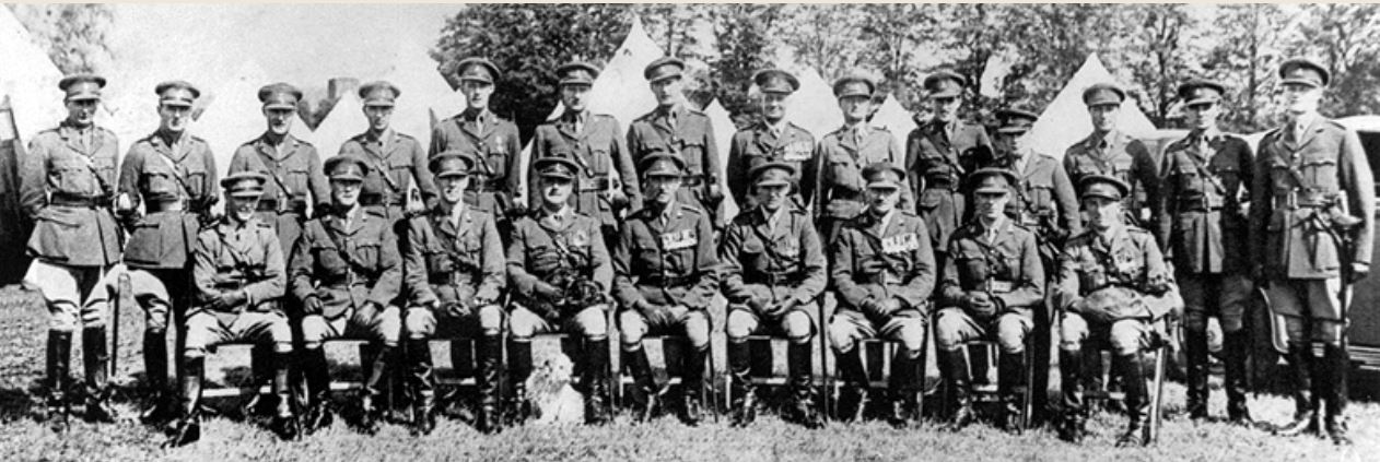 Leics Yeoman Officers 1937