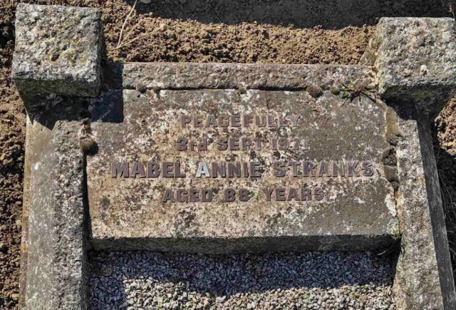 Mabel Stranks grave