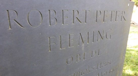 Peter Fleming Headstone