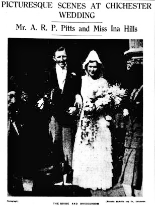 Sussex SD Pitts Wedding 1932