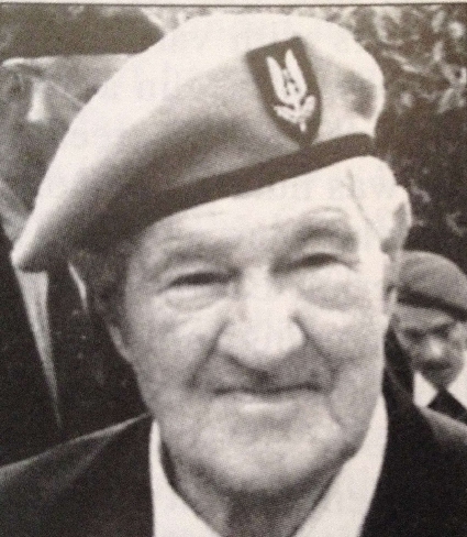 Paddy Maguire photo from obituary in Pegasus, the Parachute Regiment Journal