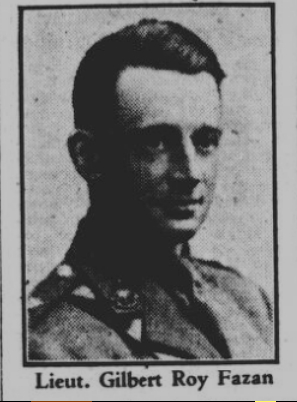 Gilbert Fazan Courier newspaper 23 June 1944