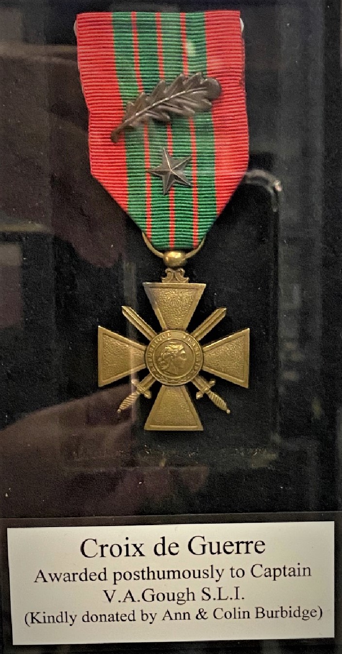 Gough Croix de Guerre with Silver Star and Oak Leaf of Mentioned in Dispatches