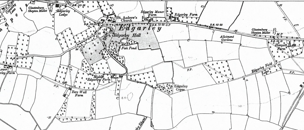 Edgarley map 1931