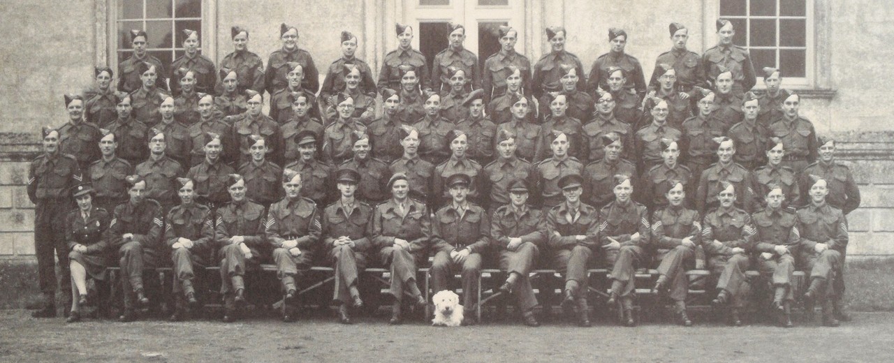 Royal Signals at Coleshill Disbandment 1944