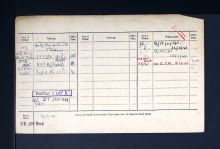 William Eric Bartholomew service record