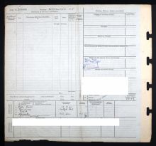 William Eric Bartholomew service record