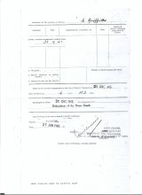 Griffiths HG record 2