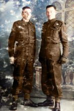 L/Cpl Joe Potterton and Cpl Robert Stephens colourised