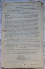 Bath Admiralty air raid report page 1