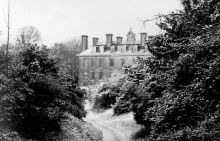 Coleshill House taken by a soldier in February 1943