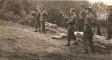 Firing on Bradbury Woods Range