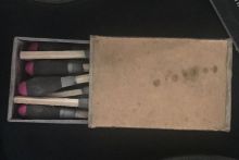 Fuzee matches in box