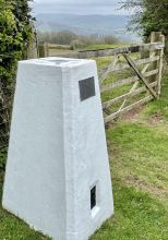 Alan Hollingdale - Tredunnock Trig Point Memorial -1