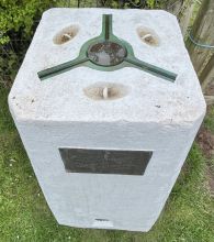 Alan Hollingdale -Tredunnock Trig Point Memorial -3