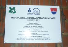 Coleshill Replica OB plaque