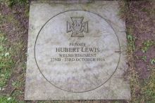 Hubert Lewis plaque