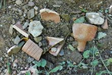 Buncombe Wood OB debris Southwest Somerset Scout Section