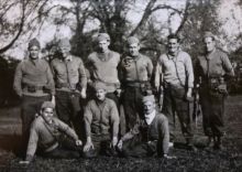 Ron Garnham, Lieutenant Keith Salter, Sergeant Freddy Chapman